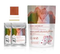 Hand Mold Casting Kit- Family Hand Casting Kit| Couple Hands Model Clone Powder| Home Plaster Statue Molding Kits| MoldMaster Powder|Create A Beautiful Handprint Or Footprint with The Imprinds