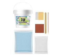 HAND MOLD CASTING KIT - Hand Mold Casting Kit, Hand Molded Plaster 3D Hand Casting Kit Family Size - Souvenir Tool, Gypsum Statue Set for Thanksgiving, Valentine's Day, Wedding,