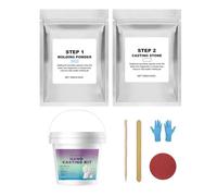 Hand Mold Kit Couples,Holiday Romantic - Couples Holding Hands Molding Kit,for Birthday Wedding Valentine Date Night Men Women Wife Husband