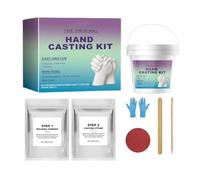 Hand Mold Kit - Romantic Sentimental Craft Supplies,Hand Casting Kit for Family | for Birthday Wedding Valentine Date Night Men Women Wife Husband