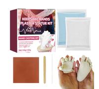 Hand Molds Casting Kit - Home Hands Casting Kit Plaster Hand Mold, 10x2x9cm Plaster Mold, Home Decor Gift for Couples, Husband, Wife, Grandma, Girlfriend, Boyfriend