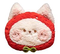 Hand Muff 13x11 Inch Warm & Soft Cute Strawberry Cat Hand Warmer Pouch with Zipper & Hole Winter Accessories for Women Adults and Children Indoor Outdoor Gift, Muff