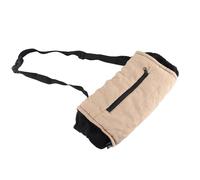 Hand Muff Straight Tube Complete Wrap, Hand Warming Pouch for Winter, Soft Windproof Suede Hand Warmer with Strap, Rechargeable Heat Pack Pockets for Outdoor Activities