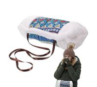 Hand Muffs - Soft Arm Sleeve Warmers, Portable Cozzines, Winter Cover with Plush Interior | Convenient for Outdoor Activities Travel Event Staff School Bus Stop Snow Removal Waiting Supporting Warmth