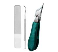 Hand Nail Clippers Ergonomic Wide Jaw Grinding Tool