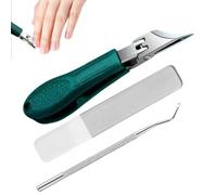 Hand Nail Clippers Ergonomic Wide Mouth Scissors with