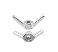 Hand Nut 1/2/5 pcs M6 M8 M10 M12 Wing Nut 304 Stainless Steel Hand Screw Nut Big Ear Butterfly Nuts Screw Nut(M12 1pcs)