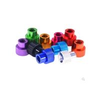 Hand Nut 2-10Pcs M2 M2.5 M3 M4 M5 M6 M8 Colourful Aluminium Alloy Hand Tighten Knurled Thumb Nut For FPV RC Car Parts Hardware(Green - 1pc,M8 2Pcs)