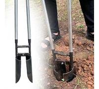 Hand-operated Post Hole Diggers, Plant Hole Digging Tool for Gardening Soil Plugging, Cultivating Weeding, Outdoor Metal Holes Digger Tool with Sharp Blade(230cm/90.8in)