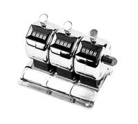 Hand Operated Stainless Steel Counter Clicker Tool, Counting Capacity, Easy Reset Mechanism for Scientific Experiments, Use the Event Assessment Counter