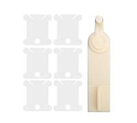 Hand Operated Winder, Portable Manual Yarn Fast Winder Wool Thread Winding Tool and 100PCS Pratical Winding Plate for Sewing Knitting Crocht