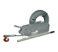 Hand Operated Wire Rope Puller - 3200kg Max Line Force - Quick Release Lever