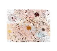 Hand Painted Dandelion,500 Pieces Puzzles for Adults-Wooden Jigsaw Puzzle for Adults Elderly