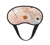 Hand Painted Dandelion, Full Eye Covers Light Blocking Eye Masks Blackout Sleep Eye Muffs