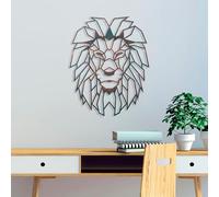 Hand-Painted Decorative Metal Wall Accessory, 40 x 50 cm, 100% Metal, 1.5 mm Thick, Unique Colour Variations, Perfect for Home Decor