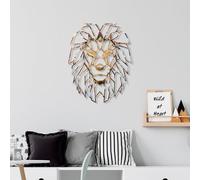 Hand-Painted Decorative Metal Wall Accessory, 40 x 50 cm, 100% Metal, 1.5 mm Thick, Unique Colour Variations, Perfect for Home Decor
