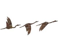 Hand-Painted Decorative Metal Wall Accessory Set (3 Pieces) | Antique Finish | Sizes: 11 x 16 cm, 14 x 22 cm, 18 x 27 cm | Unique Art for Home Decor