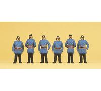Hand painted firemen figures and accessories HO/OO gauge Preiser