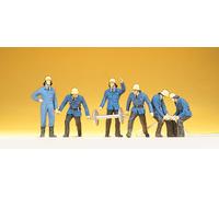 Hand painted firemen figures and accessories HO/OO gauge Preiser