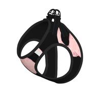 Hand Painted Flamingo Bird Print Harness Leash Set For Cats And Dogs, Reflective Adjustable, Soft Breathable Mesh Vest With Escape-Proof Lead, For Small Pets And Kitten Puppies