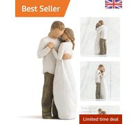 Hand-Painted Ivory Promise Figurine - Perfect for Wedding & Anniversary Gifts