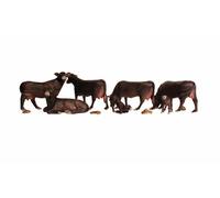 Hand-painted N scale animals & accessories sets Woodland Scenics
