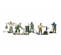 Roofers - N Scale (8 pieces) Woodland scenics A2128