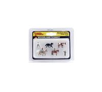 Hand-painted N scale figures sets Woodland Scenics
