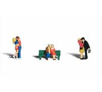 Hand-painted N scale figures sets Woodland Scenics