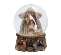 Hand Painted Nativity Scene Waterball 10cm