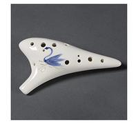 Hand-painted Ocarina 12-hole Professional Beginner Ceramic Ocarina 12-hole Mid-tone C-tune Musical Instrument ocarina instrument (5)