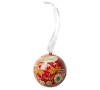 Hand Painted William Morris Design Large Baubles - Set of 3