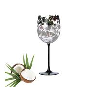 Hand Painted Wine Glasses - Four Seasons Tree Glassware, Seasonal Motif Glassware, Wine Glasses with Seasonal Designs | Hand Painted Art Wine Glasses, Glassware for White Wine, Red Wine, Cocktails