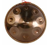 Hand-pan Drum 6 9 10 12 Notes 22 Inch Steel Tongue Drum with Soft Bag, Hand Pan Percussion Drum | Percussion for Sound Healing, Personal Meditation