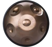 Hand Pan Drum, 6 Notes Tongue Drum D Minor Percussion Instrument with Carrying Bag Drumsticks, Hand Drum Yoga Meditation Beginner, Producing Pleasing Resonance, for Sound Healing