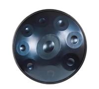 Hand Pan Drum Instrument, 18 Inch In D Minor with Soft Handpan Bag/2 Handpan Hammers/Handpan Stand/Dust-free Cloth, For Professional Audio Production