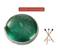 Hand Pan Percussion Instruments In D Major - 15 Notes 14 Inch Steel Tongue Drum, Handpan Instrument Handpan Drum For Adults, For Meditation Yoga Healing Musical(B)