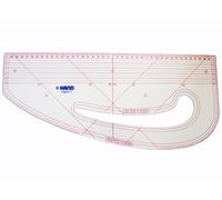 HAND Pattern Marking Ruler, Flexible, Non Removable Inner Marking - Metric