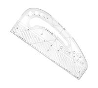 Hand Pattern Ruler, Comma Curve Garment Ruler Fashion Designing Measure Tool, Multifunctional Metric Sewing Templates For Art Students, Pattern Makers, Beginners, Designers