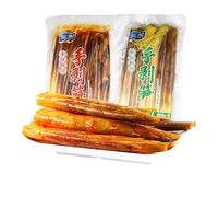Hand Peeled Bamboo Shoots 200g/400g, Fresh Pickled Vegetables, Instant Mountain Pepper Bamboo Shoots, Pickled pepper Crispy Bamboo Shoots, Chinese Spicy Snack (Spicy flavor200g,3pack)