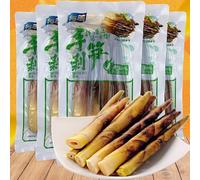 Hand Peeled Bamboo Shoots 200g/400g, Fresh Pickled Vegetables, Instant Mountain Pepper Bamboo Shoots, Pickled pepper Crispy Bamboo Shoots, Chinese Spicy Snack (Mountain pepper400g,2pack)