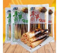 Hand Peeled Bamboo Shoots 200g/400g, Fresh Pickled Vegetables, Instant Mountain Pepper Bamboo Shoots, Pickled pepper Crispy Bamboo Shoots, Chinese Spicy Snack (Mixed flavors400g,3pack)