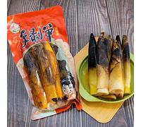 hand peeled Pickled pepper bamboo shoot,mountain pepper crispy tender bamboo shoot,500g/bag,kimchi vegetable,latiao,spicy strips,lemon hot and sour,Chinese snack gifts bag (Spicy flavor,1bag)
