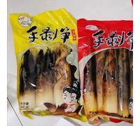 hand peeled Pickled pepper bamboo shoot,mountain pepper crispy tender bamboo shoot,500g/bag,kimchi vegetable,latiao,spicy strips,lemon hot and sour,Chinese snack gifts bag (Mixed flavors,2bag)