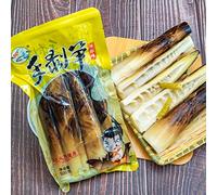 hand peeled Pickled pepper bamboo shoot,mountain pepper crispy tender bamboo shoot,500g/bag,kimchi vegetable,latiao,spicy strips,lemon hot and sour,Chinese snack gifts bag (Pickled pepper,1bag)