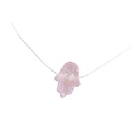 Hand Pendant Necklace Transparent Chain Choker Women Jewelry,Pink Creative And Exquisite Workmanship Attractive