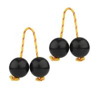 Hand Percussion Balls - African Rhythmic Shaker, ABS Music Egg | Traditional Sound Instrument for Weddings, Dance Shows, Cultural Performance, Party , Musical Tools