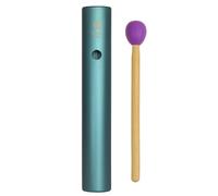 Hand Percussion Instrument Set, Aluminum Wah Tube with Beater Mallet Wah Percussion Instrument Set Tuning Pipes Sound Set for Music Accompaniment and Personal Relaxation(Blue (768hz))