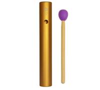 Hand Percussion Instrument Set, Aluminum Wah Tube with Beater Mallet Wah Percussion Instrument Set Tuning Pipes Sound Set for Music Accompaniment and Personal Relaxation(Orange (576hz))
