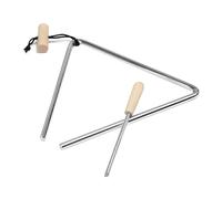 Hand Percussion - Percussion Triangle Wood | Music Hand Instrument Steel Triangle | Best for Early Education Toy Music Learning Practicing Enlightenment | Triangle Drummers for Children Instrument
